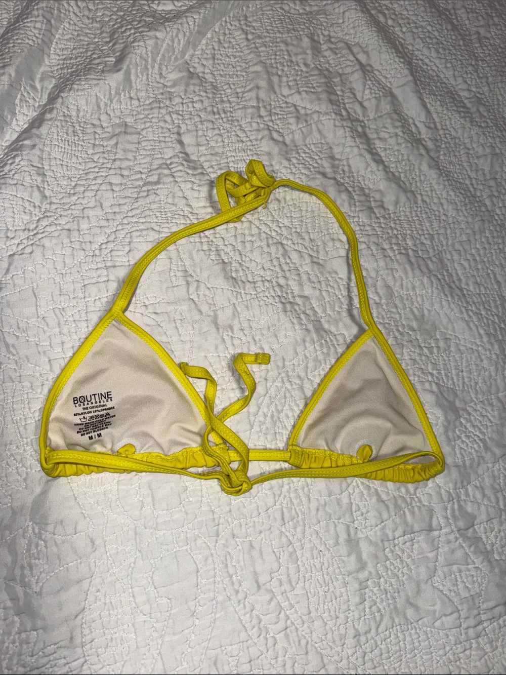 Boutine LA Bikini Triangle Top M - Picture 2 of 3